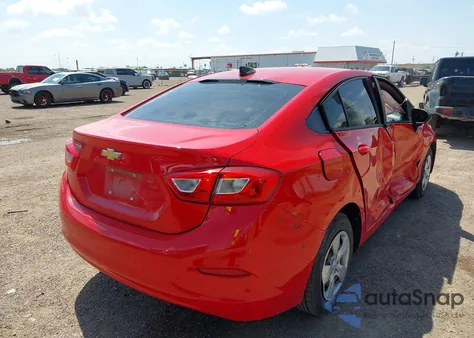 2018 Chevrolet Cruze Ls Auto из США, поврежденный, VIN 1G1BC5SM0J7101702